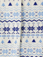 Girls Cable Knit Snowflake Tights 2-Pack