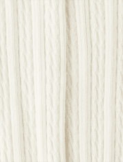 Girls Cable Knit Snowflake Tights 2-Pack