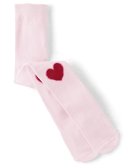 Girls Heart Tights - Valentine Cutie