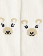 Girls Polar Bear Tights - Nordic Adventure
