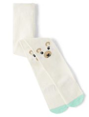 Girls Polar Bear Tights - Nordic Adventure