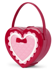 Girls Quilted Heart Bag - Valentine Cutie