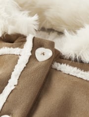 Girls Sherpa-Lined Jacket