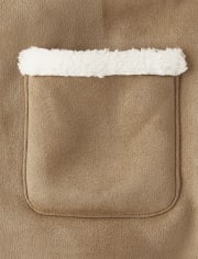 Girls Sherpa-Lined Jacket