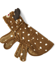 Pijama con capucha de reno para perros - Gymmies