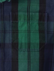 Baby Boys Dad And Me Plaid Outfit Set - Nutcracker