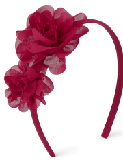 Girls Floral Headband - All Dressed Up