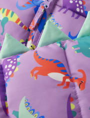 Chaqueta acolchada Dino para niña - Dino Friends