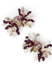 Lot de 2 pinces à cheveux bouclés cheval pour filles - Rustic Ranch