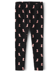 Girls Cat Leggings - Ladies And Gentlemen