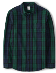 Camisa a cuadros para hombre papá y yo - Cascanueces