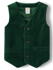 Boys Velvet Vest - Nutcracker