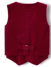 Boys Velvet Vest - All Dressed Up