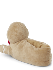 Unisex Kids Gingerbread Slippers - Gymmies