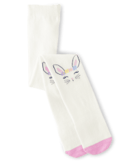 Girls Bunny Tights - Spring Celebrations