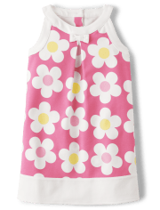 Vestido recto Daisy Ponte para niñas - Celebraciones de primavera