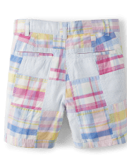 Boys Madras Shorts - Spring Celebrations