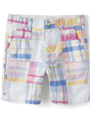 Boys Madras Shorts - Spring Celebrations