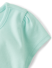 Girls Embroidered Bouquet Top - Signs of Spring