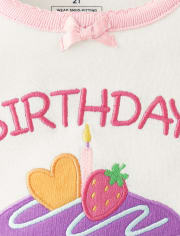 Girls Birthday Sweetie Snug Fit Cotton Pajamas - Gymmies