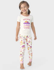 Girls Birthday Sweetie Snug Fit Cotton Pajamas - Gymmies