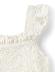 Robe flottante à œillets pour filles - Prairie Fields