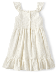Robe flottante à œillets pour filles - Prairie Fields