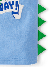 Boys Embroidered Dino Top - Birthday Boutique