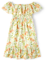 Womens Mommy And Me Floral Off Shoulder Dress - Prairie Fields