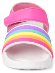 Girls Rainbow Slides - Splish-Splash