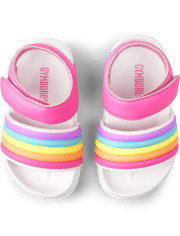 Girls Rainbow Slides - Splish-Splash
