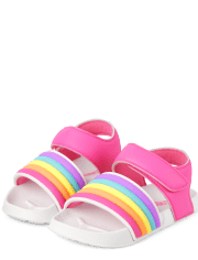 Chanclas arcoiris para niñas - Splish-Splash