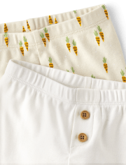Unisex Baby Carrot Pants 2-Pack - Homegrown by Gymboree