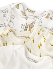 Lot de 3 bodies Bébé Bunny - Homegrown par Gymboree