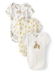 Lot de 3 bodies Bébé Bunny - Homegrown par Gymboree