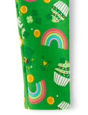 Leggings Fille Shamrock - Collection Petit Leprechaun
