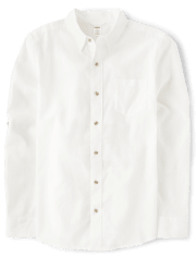 Camisa con botones Papá y yo para hombre - Lino