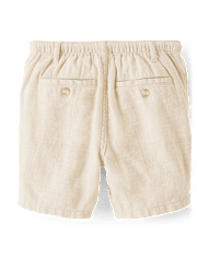 Shorts sin cordones para niños - Lino