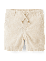 Shorts sin cordones para niños - Lino