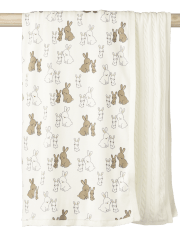 Unisex Baby Bunny Blanket - Homegrown by Gymboree