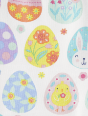 Girls Easter Egg Leggings - Spring Celebrations