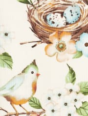 Girls Floral Bird Leggings - Signs of Spring