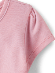 Girls Embroidered Bunny Top - Spring Celebrations