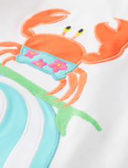 Boys Crab Rashguard - Splish-Splash