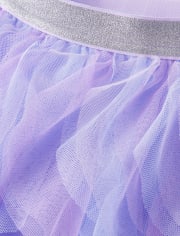 Girls Ombre Ruffle Skirt - Bondi Beach