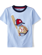 [GRAVER]★SLEEVE BASEBALL LOGO EMBROIDERY SHORT PADDING GRAVER]☆SLEEVE BASEBALL LOGO EMBROIDERY SHORT PADDING