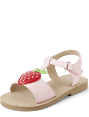 Girls Strawberry Sandals - Strawberry Sweetie