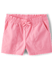 Girls Quick Dry Pull On Shorts - Little Classics