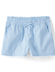 Girls Quick Dry Pull On Shorts - Little Classics