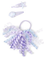 Set de cabello de 3 piezas Seashell para niñas - Bondi Beach